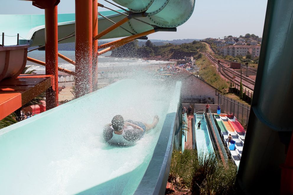 Visit Splashdown Quaywest waterpark in Devon for full on family fun.